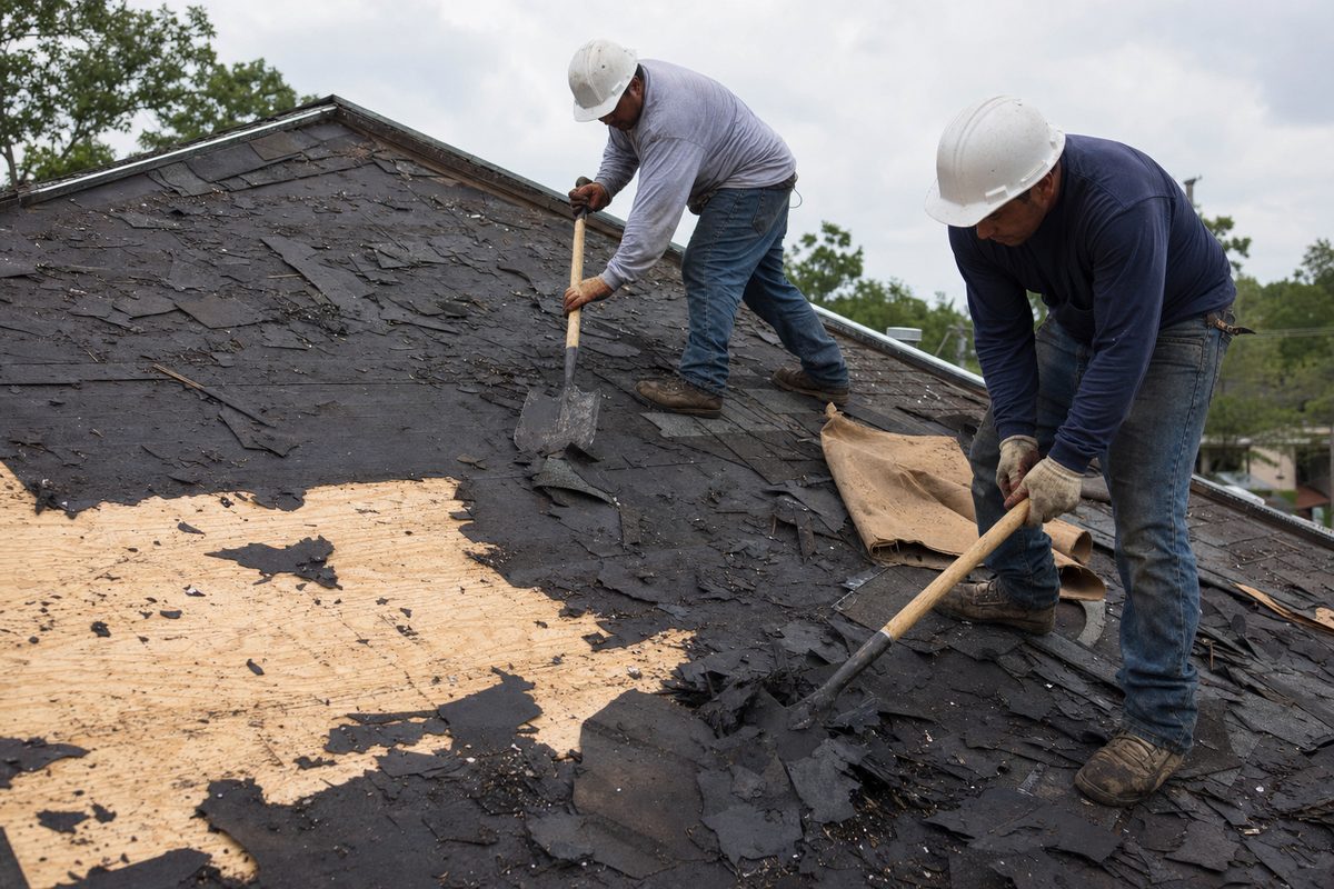 What Does a Roofing Contractor Actually Do?